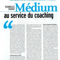 Vivre féminin – « Médium au service du coaching » – Juillet 2005