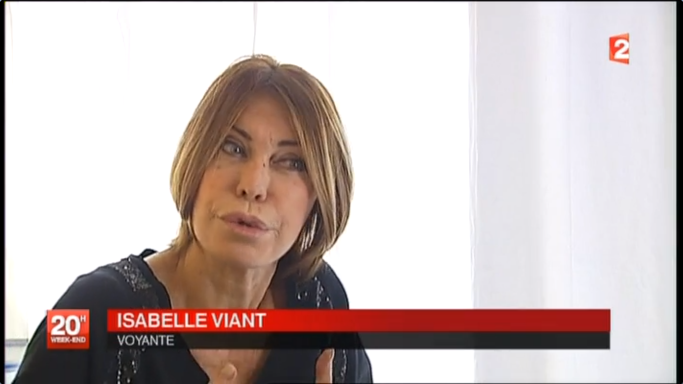 Isabelle Viant au 20H de France 2